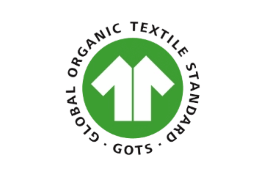 GOTS certification logo for globally recognized organic textile standards